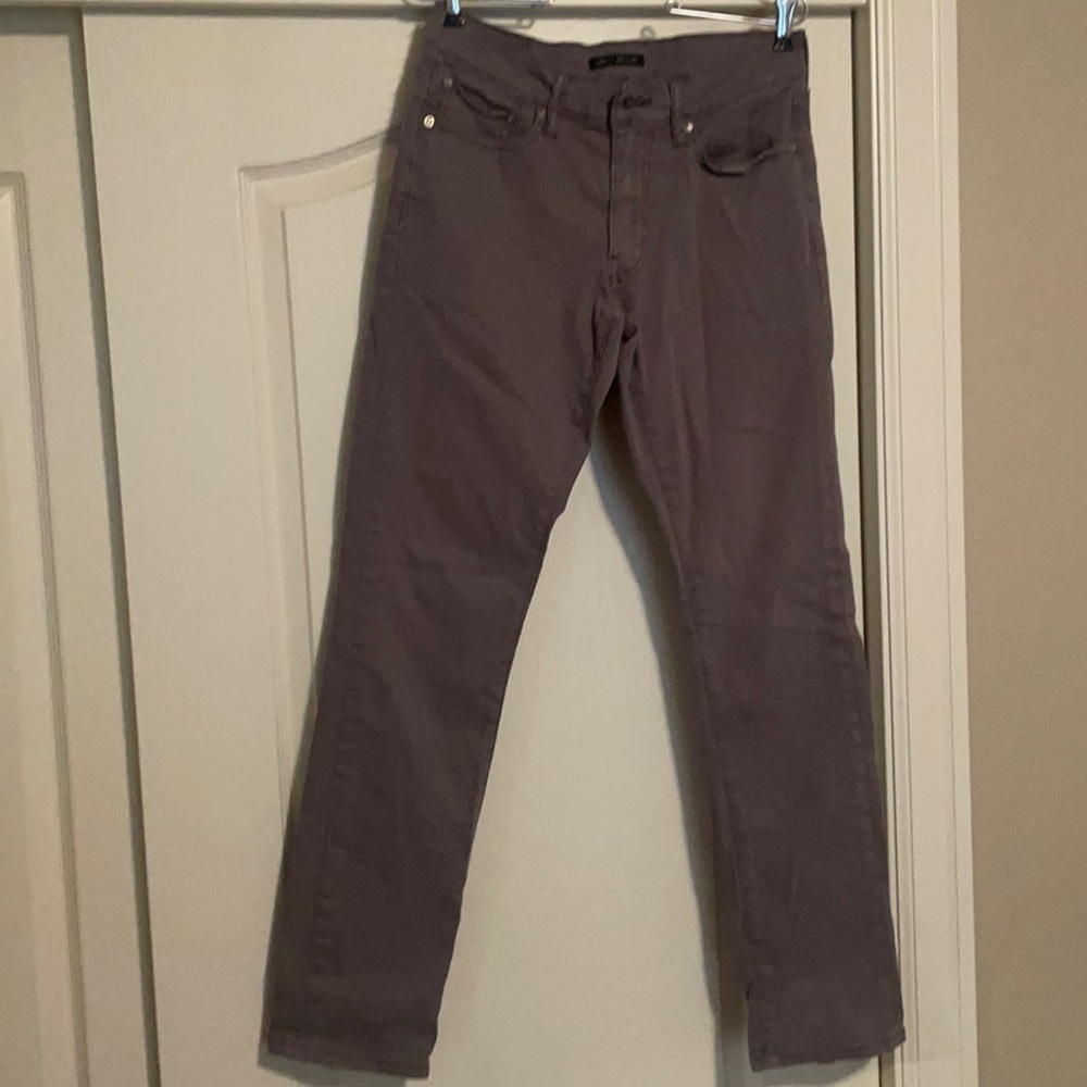 Gray Lucky Brand Chinos. Athletic Fit.